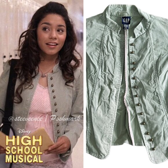 Vintage Y2K GAP Fall O5 Mint Corduroy Jacket ASO Gabriella Montez - Picture 1 of 7